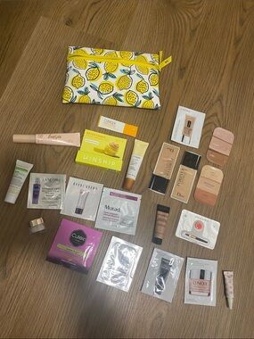 Makeup/skincare trial items